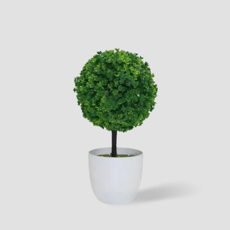 Petit arbre artificiel colore vert