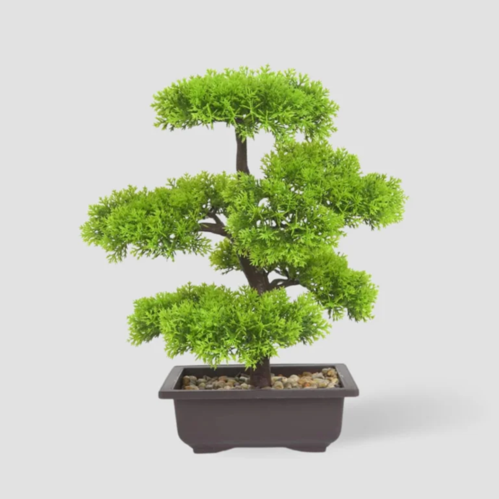 Plante artificielle bonsai arbre en pin 1